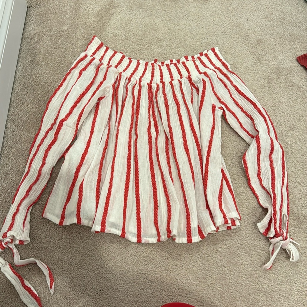 RipCurl Off The Shoulder Shirt